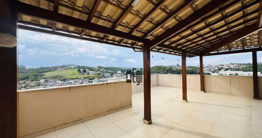 Cobertura com 2 dormitórios à venda, 150 m² por r$ 389.000,00 - são pedro - juiz de fora/mg