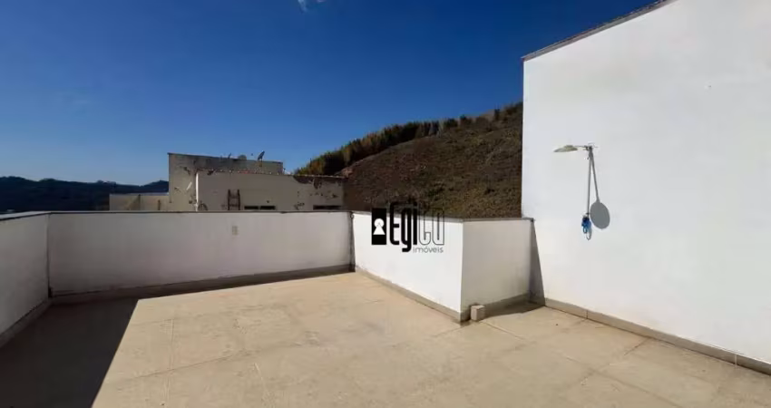 Cobertura com 3 dormitórios à venda, 104 m² por r$ 285.000,00 - monte castelo - juiz de fora/mg
