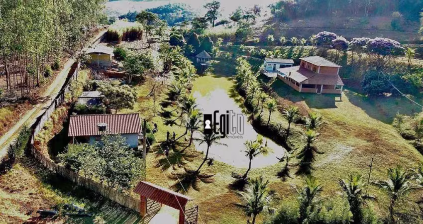 Sítio à venda, 296000 m² por r$ 1.590.000,00 - rio pomba - rio pomba/mg