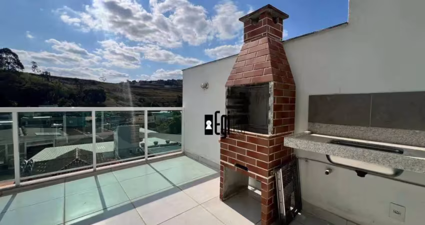 Cobertura com 4 dormitórios à venda, 189 m² por r$ 900.000,00 - aeroporto - juiz de fora/mg
