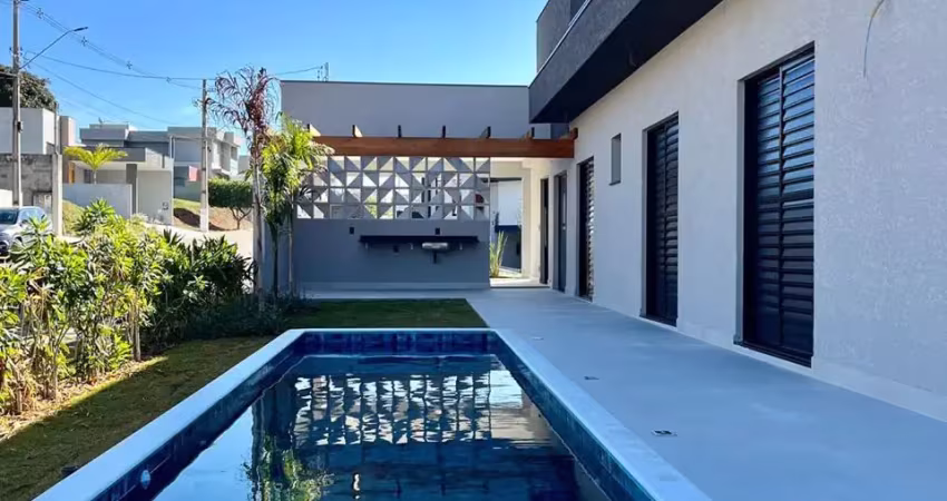 Casa térrea nova para locação – condomínio portal da serra bragança paulista-sp