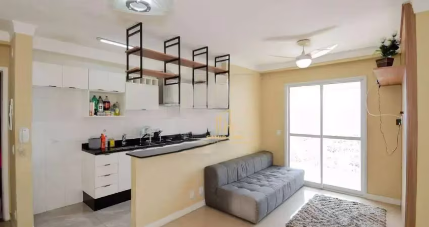 Apartamento com 2 dormitórios à venda, 52 m² por r$ 409.000,00 - jardim flor da montanha - guarulhos/sp