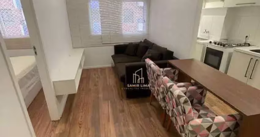 Apartamento a venda de 1 dormitório na Vila Augusta com 1 vaga