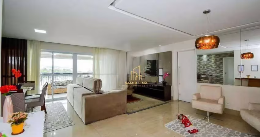 Apartamento com 3 dormitórios à venda, 154 m² por r$ 1.700.000 - jardim flor da montanha - guarulhos/sp