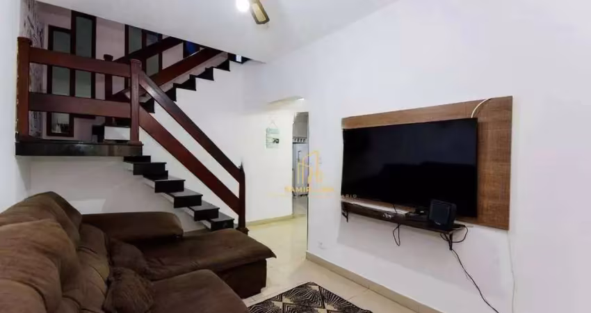 Sobrado com 3 dormitórios à venda, 90 m² por r$ 745.000,00 - vila augusta - guarulhos/sp