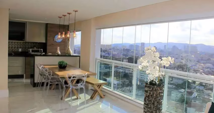 Apartamento com 3 dormitórios à venda, 169 m² por r$ 2.660.000 - jardim santa mena - guarulhos/sp