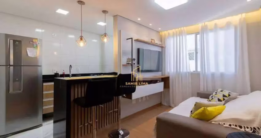 Apartamento com 2 dormitórios à venda, 47 m² por r$ 355.000 - vila barros - guarulhos/sp