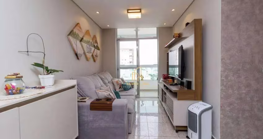 Apartamento com 3 quartos à venda, 77 m² por r$ 655.000 - tatuapé - são paulo/sp