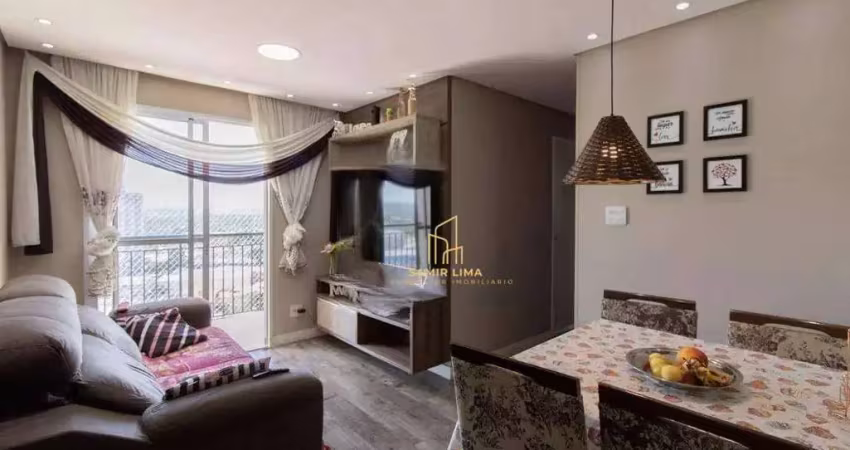 Apartamento com 3 dormitórios à venda, 68 m² por r$ 480.000 - macedo - guarulhos/sp