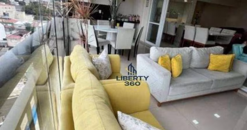 Apartamento com 3 dormitórios à venda, 162 m² por R$ 1.802.000,00 - Vila Gilda - Santo André/SP
