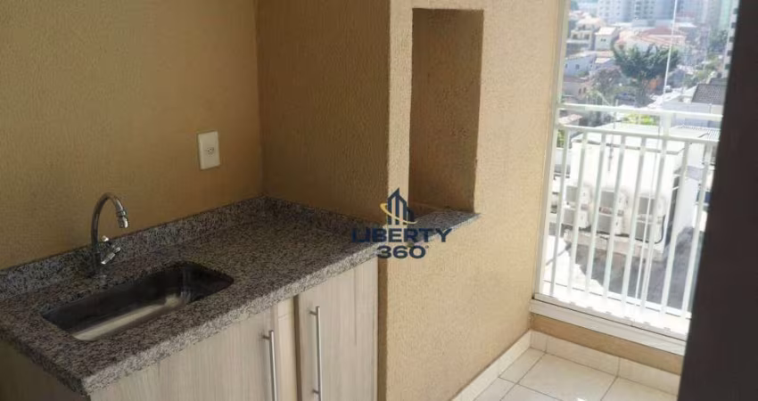 Apartamento com 3 dormitórios à venda, 86 m² por R$ 912.000,00 - Vila Valparaíso - Santo André/SP