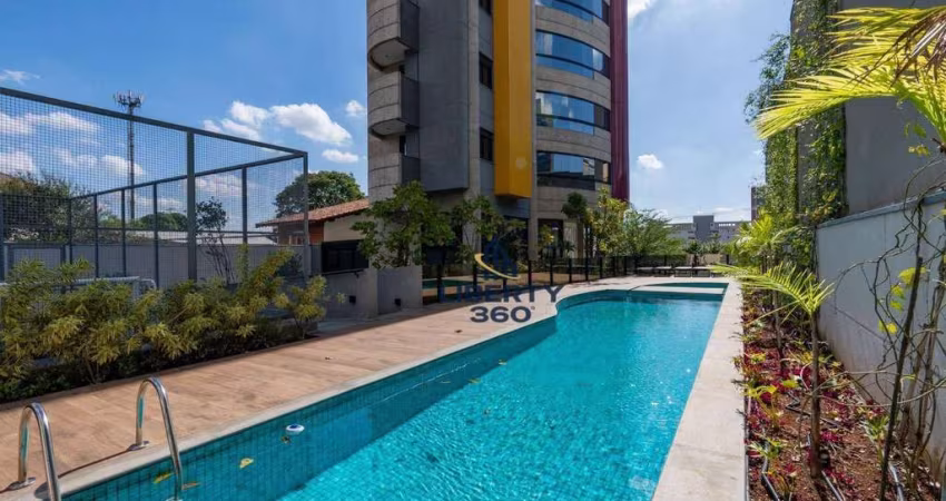 Apartamento com 2 dormitórios para alugar, 90 m² por R$ 6.000,00/mês - Jardim - Santo André/SP