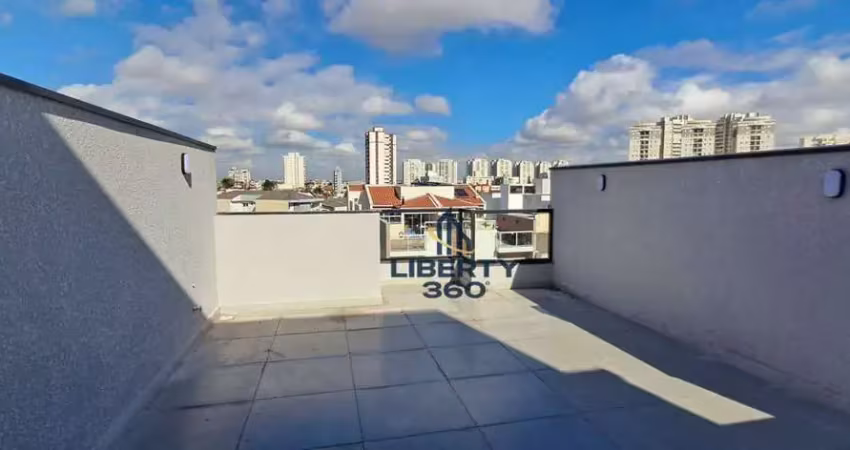 Cobertura com 2 dormitórios à venda, 90 m² por R$ 660.000 - Campestre - Santo André/SP