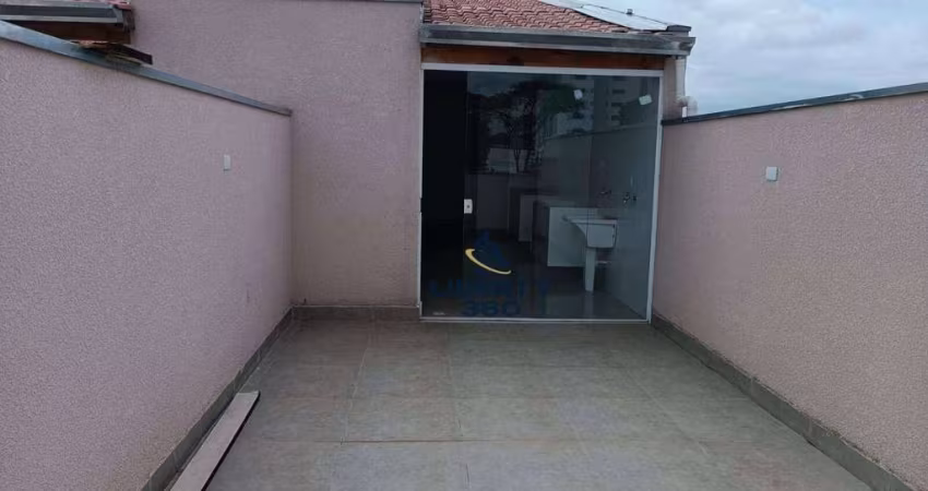 Cobertura com 2 dormitórios à venda, 90 m² por R$ 400.000 - Bangu - Santo André/SP