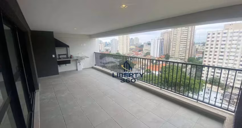 Apartamento com 4 dormitórios à venda, 145 m² por r$ 2.500.000,00 - vila clementino - são paulo/sp