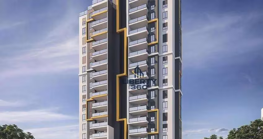 Apartamento com 2 dormitórios à venda, 58 m² por r$ 853.716,85 - jardim - santo andré/sp