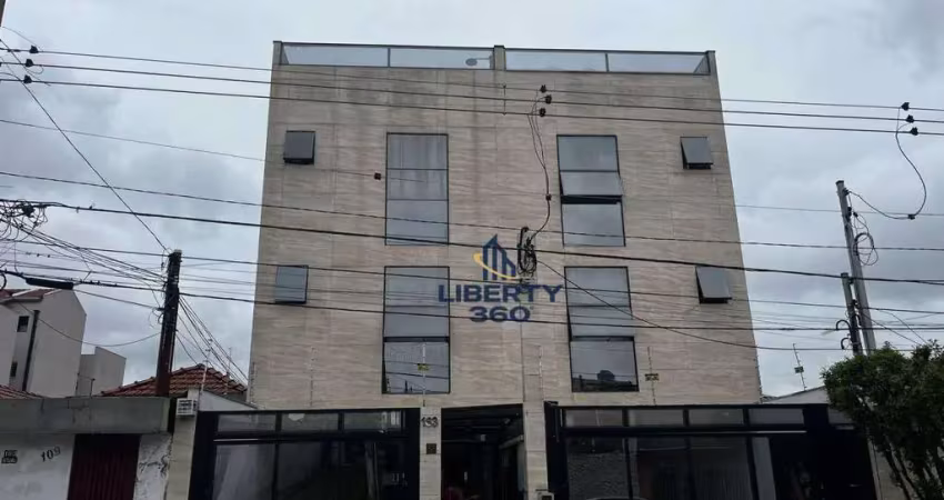 Cobertura com 2 dormitórios à venda, 104 m² por r$ 550.000 - campestre - santo andré/sp