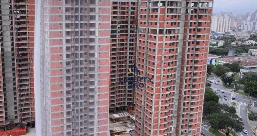 Oportunidade! apartamento com 2 suítes em obras à venda, 110 m² por r$ 1.330.000 - jardim do mar - são bernardo do campo/sp