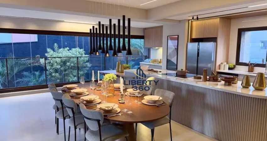 Apartamento com 3 suítes à venda, 184 m² por r$ 2.297.000 - em frente ao shopping iguatemi esplanada