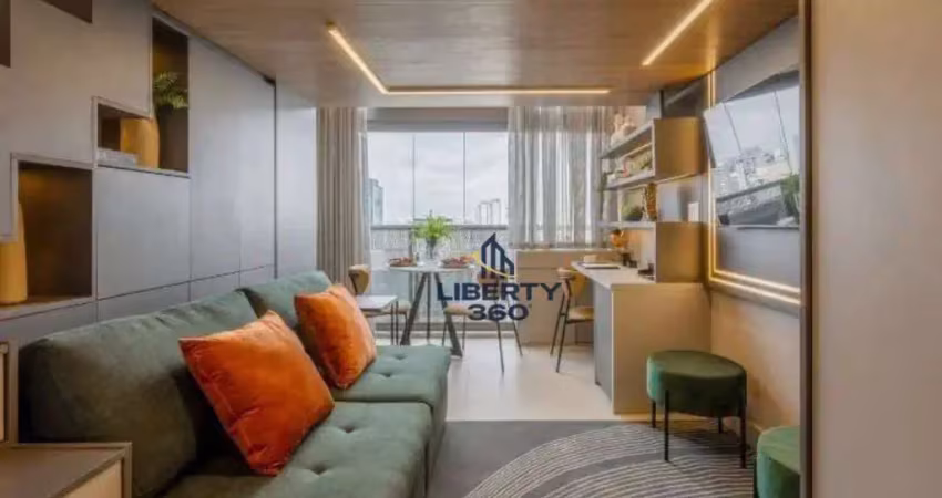 Studio com 1 dormitório à venda, 27 m² por r$ 838.000,00 - indianópolis - são paulo/sp