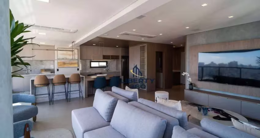 Apartamento com 3 dormitórios à venda, 151 m² por r$ 2.890.000 - campolim - sorocaba/sp