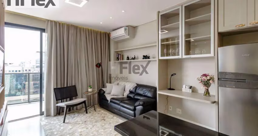 Apartamento com 1 dormitório para alugar, 46 m² por R$ 7.020,00/mês - Vila Olímpia - São Paulo/SP