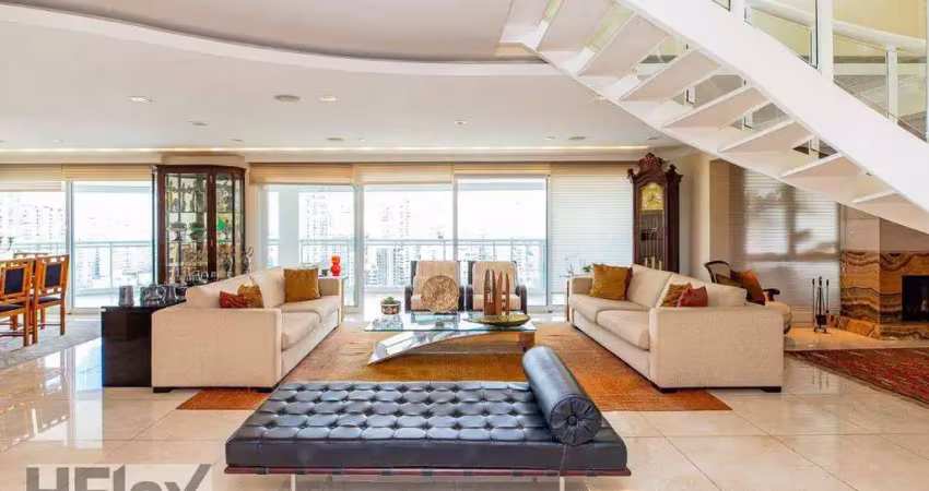 Cobertura com 4 dormitórios à venda, 847 m² por r$ 8.500.000,00 - perdizes - são paulo/sp