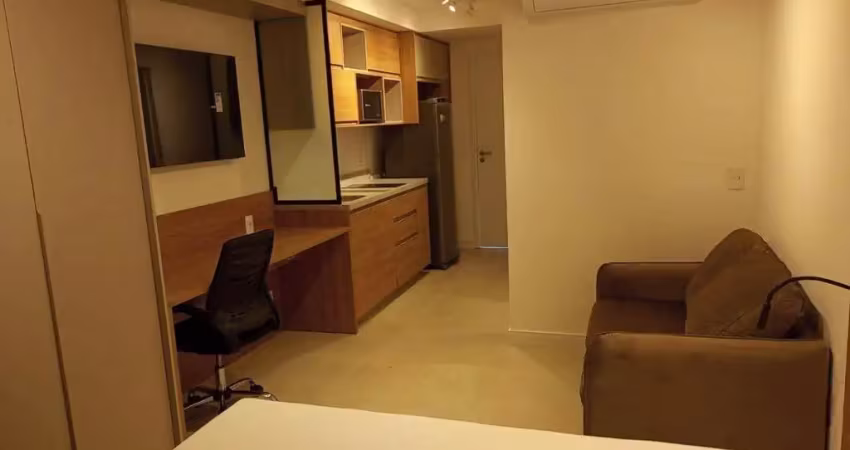 Apartamento com 1 dormitório para alugar, 33 m² por r$ 4.460,51/mês - vila cordeiro - são paulo/sp