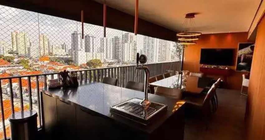 Apartamento com 3 dormitórios à venda, 125 m² por r$ 3.300.000,00 - tatuapé - são paulo/sp