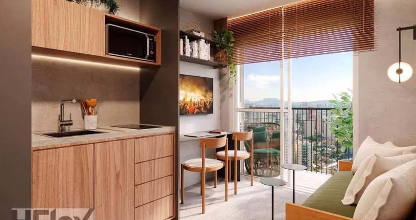 Apartamento com 1 dormitório à venda, 24 m² por r$ 550.000,00 - vila olímpia - são paulo/sp
