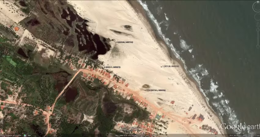 Vendo terreno frente mar 33.000m2 na praia balbino  cascavel ceará
