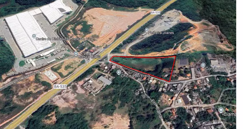 Terreno em frente ao cd mercado livre ideal para empreendimento logístico r$ 250,00 m²