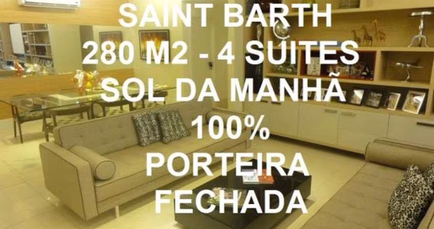 PENÍNSULA SAINT BARTH | Apartamento com 280 m² e 4 Suítes