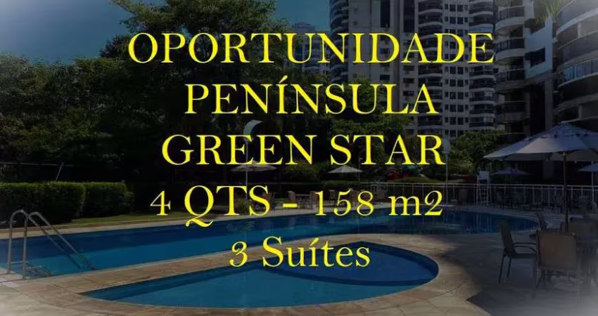 Apartamento para venda possui 158 metros quadrados com 4 quartos