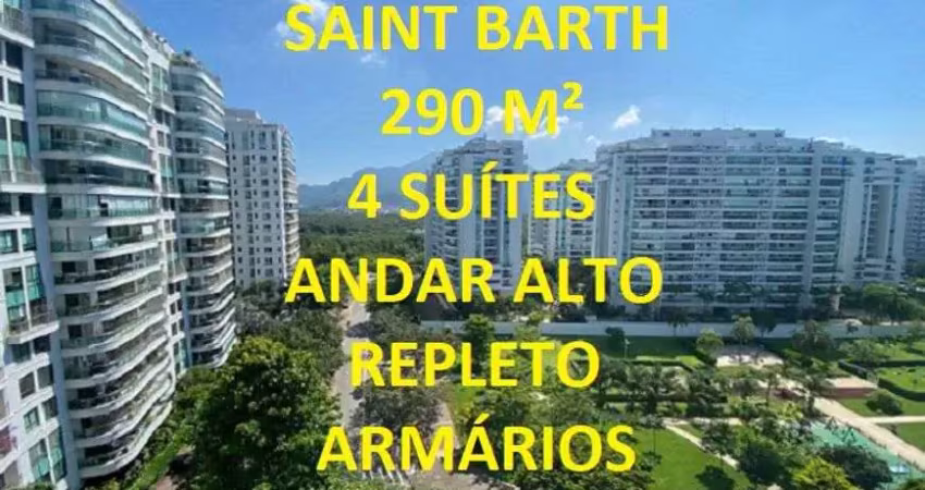 Apartamento para venda tem 290 metros quadrados com 4 quartos