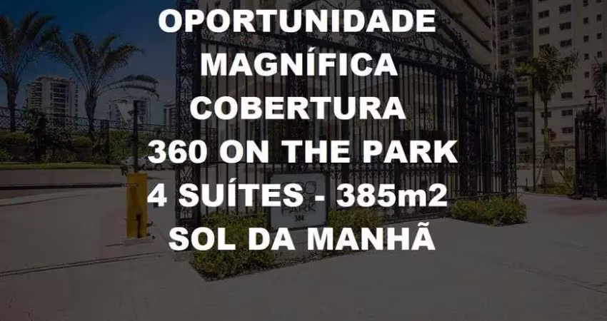 PENÍNSULA 360 ON THE PARK - MAGNÍFICA COBERTURA