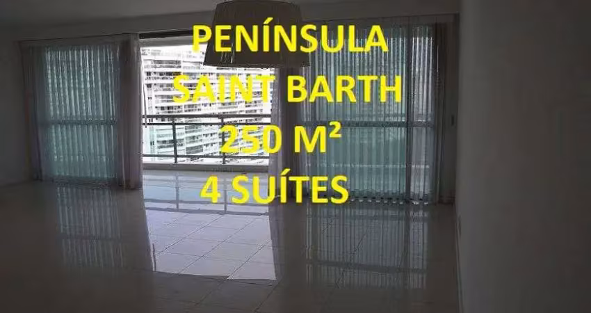 Apartamento com 4 quartos à venda na Avenida Flamboyants da Península, 155, Barra da Tijuca, Rio de Janeiro