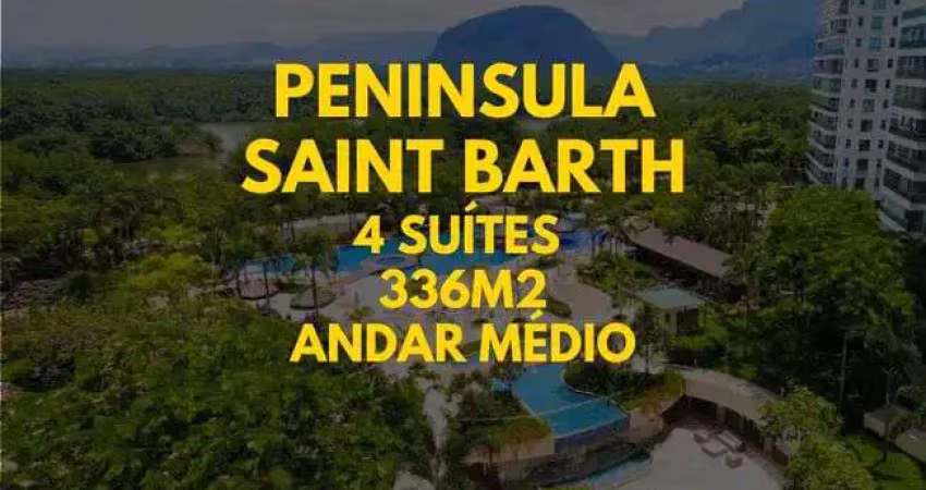 Apartamento para venda com 336 metros quadrados com 4 quartos