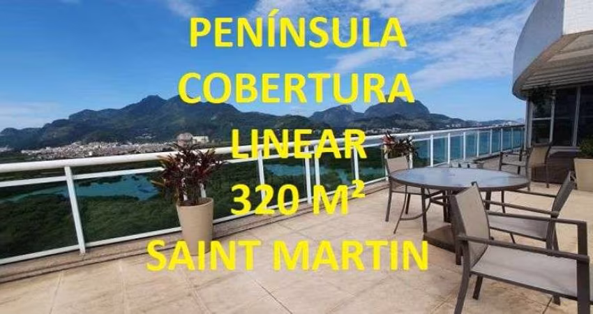 Cobertura para venda possui 170 metros quadrados com 4 quartos