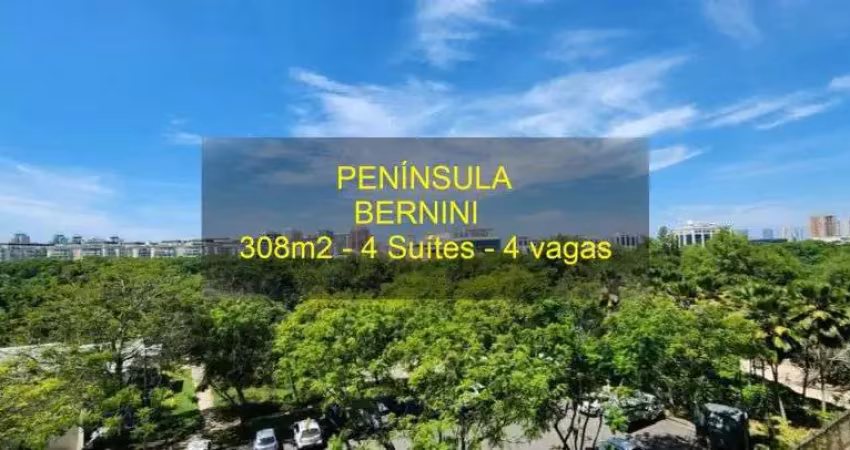 Imóvel para venda possui 308 metros quadrados com 4 quartos em barra da tijuca - rio de janeiro - rj