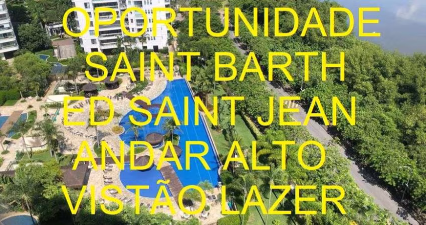Saint Barth Península - Raríssima Oportunidade no Saint Jean - Andar alto - vistão lazer e lagoa,