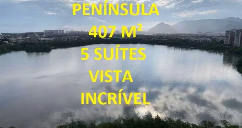 Apartamento para venda possui 407 metros quadrados com 5 quartos