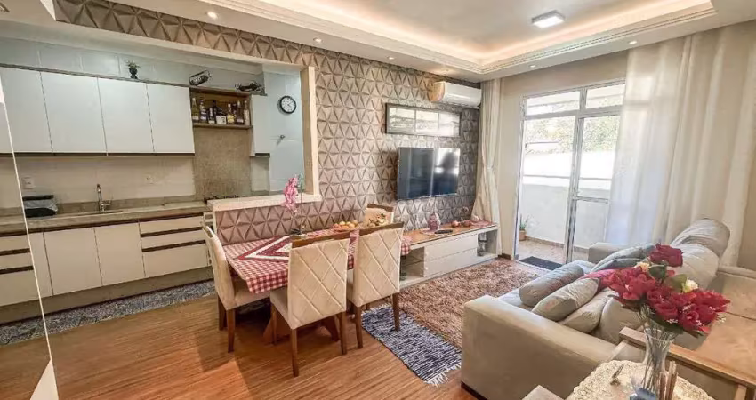 Apartamento de 2 quartos na forquilhinha são josé com cozinha planejada e garagem, com elevador