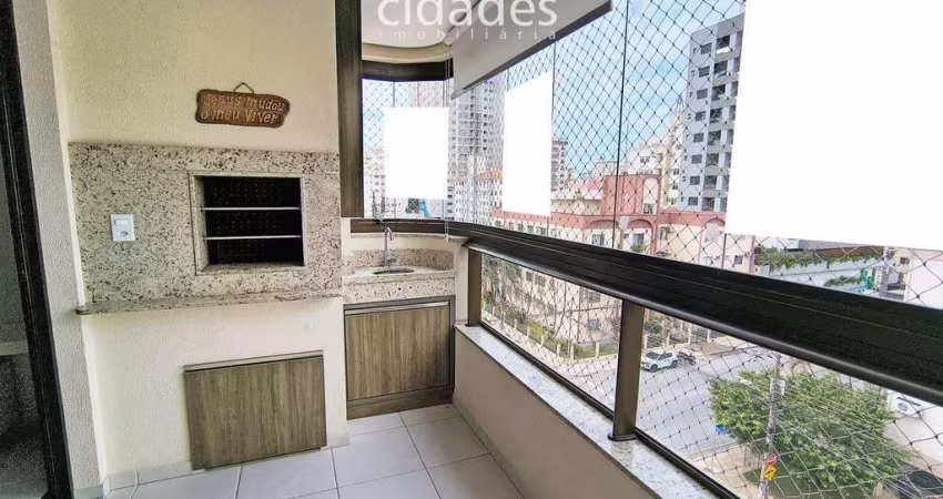 Aluguel de apartamento mobiliado 3 dormitórios (suíte) com garagem no bairro Floresta, São José