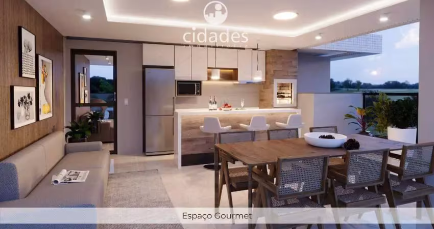 Apartamento 1 quarto na pedra branca próximo a universidade -são josé sc com sala conjugada e garagem