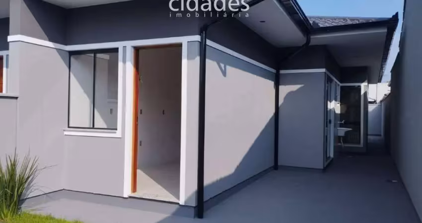 Nova casa com 02 dormitórios e acabamento excelente