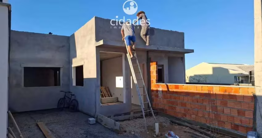 Vendo casa geminada na planta, alto aririú, palhoça
