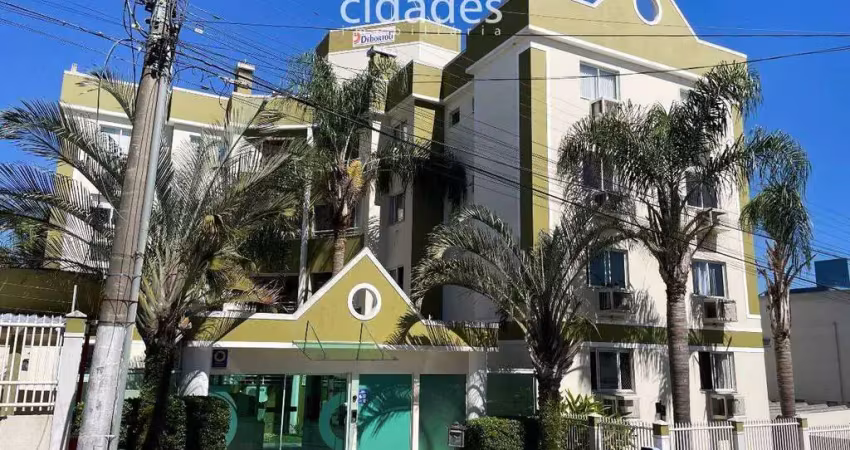 Aluguel apartamento semimobiliado de 2 dormitórios com garagem em são josé, serraria