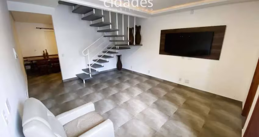 Locação de casa sobrado 2 dormitórios com garagem no rio vermelho, florianópolis