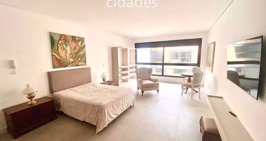 Studio mobiliado para locação novo, pronto para morar em excelente localização na sc-401, km 4, florianópolis